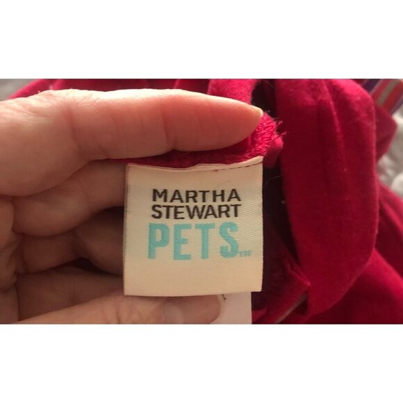 Dog Apparel (2) Piece Bundle Size Medium Donut Pjs and Red Hoodie Pink Heart - Picture 7 of 11